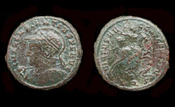 Constantius I, Follis, Horseback reverse, Rare, SOLD!